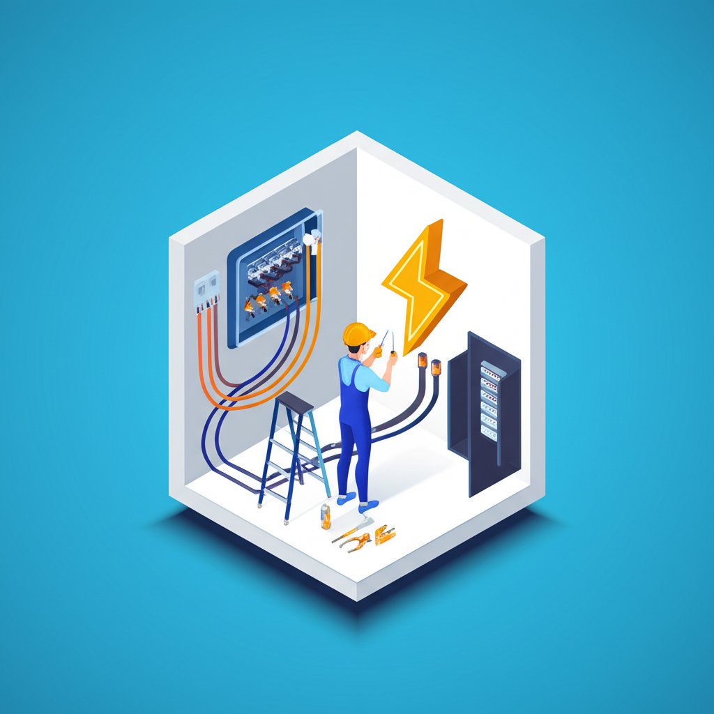 Top electrician in West Falls Church for home electrical repairs and installations.