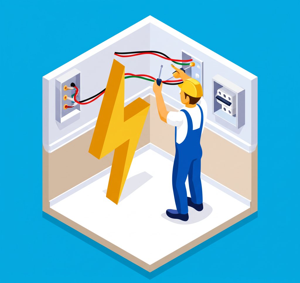 Top-rated West Linn electrician performing safe, reliable home electrical services.