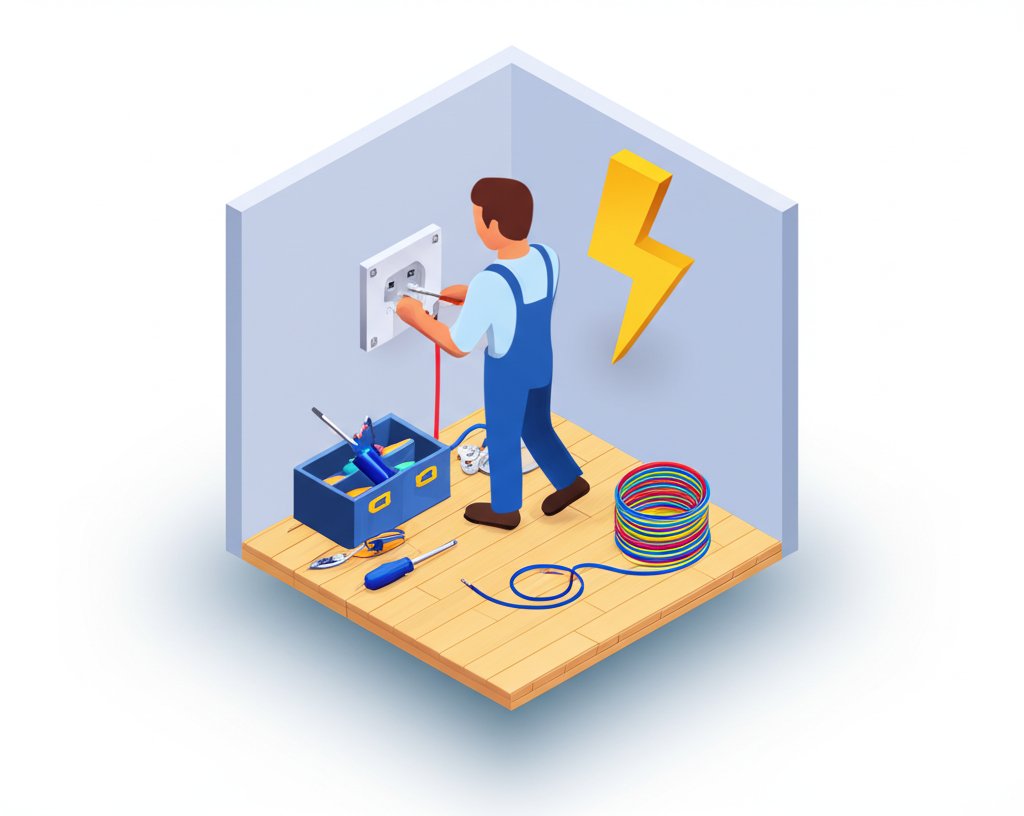 Best electrician in Whitehall Township for expert home repairs.