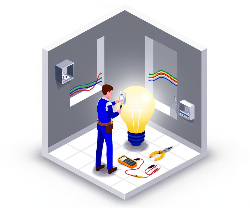 Choosing the best Willowbrook electrician for home electrical service and repairs.