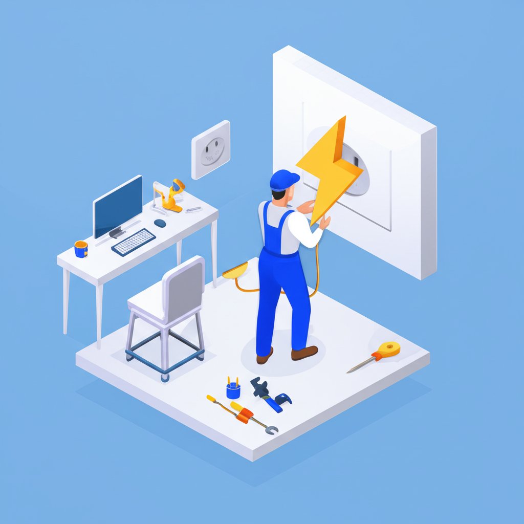 Zion's best electrician offers professional home electrical service.